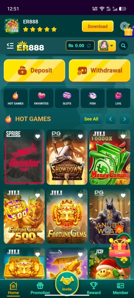 ER888 Game